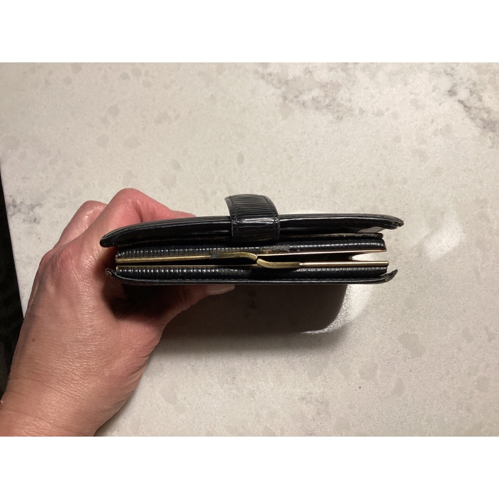 Louis Vuitton Epi Leather Bifold Wallet Coin Purse Black - Picture 13 of 16